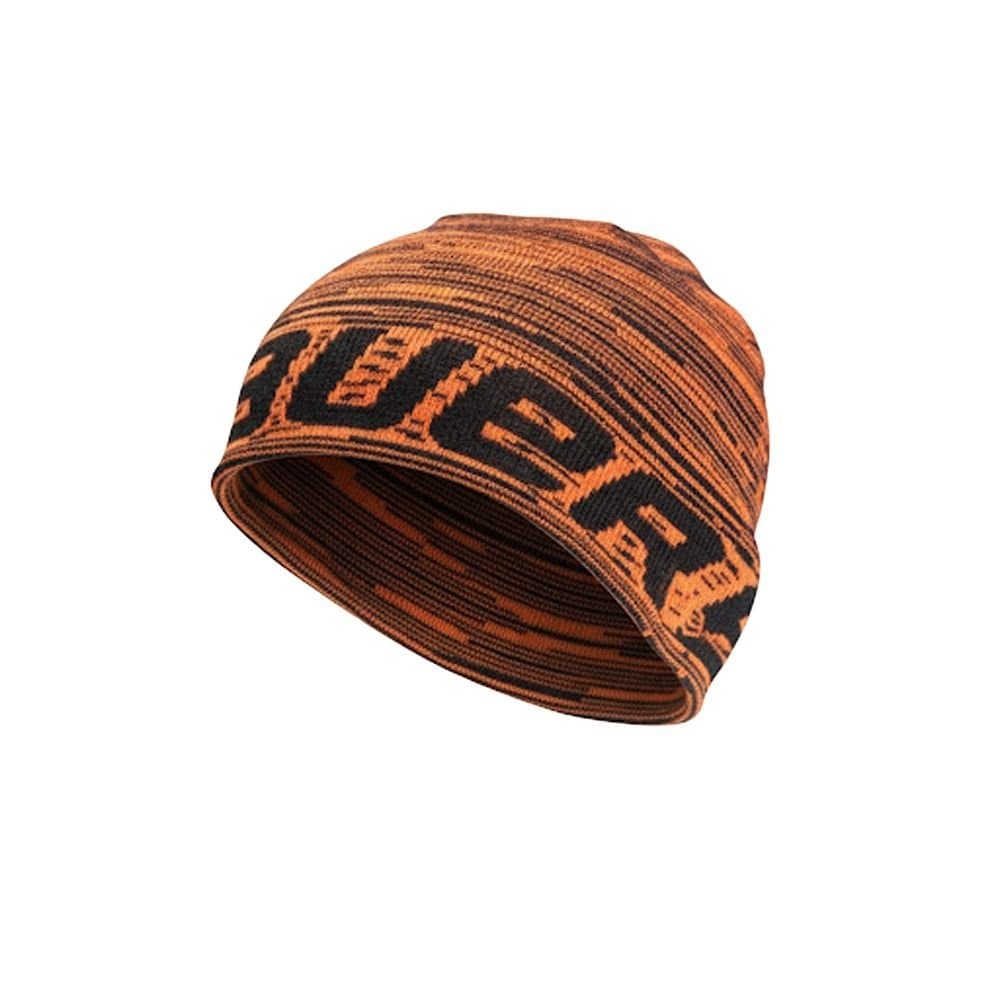 Bauer Bauer Men's New Era Space Dye Beanie in Orange