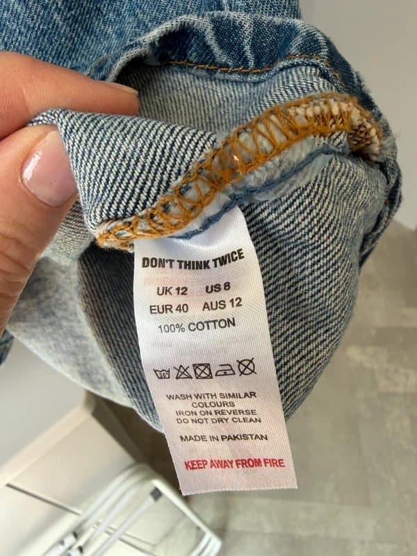 Never Fully Dressed Denim dress size 12