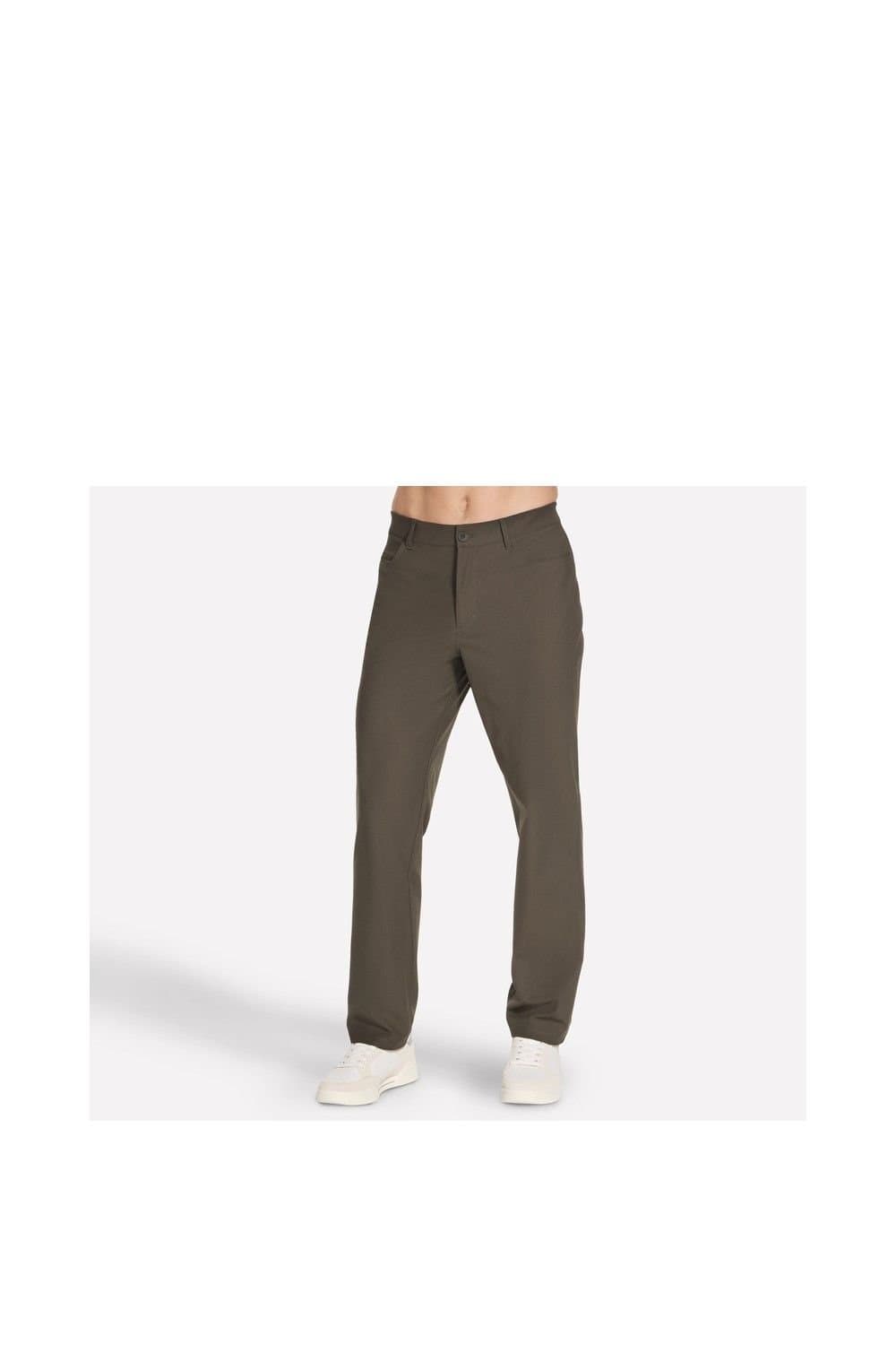 Skechers Skechers Men's Premium Classic 5 Pocket Trousers in Dark Olive