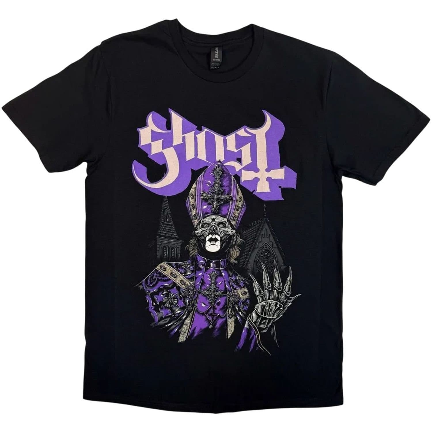 Ghost Ghost Men's The Tall Man V T-Shirt in Black