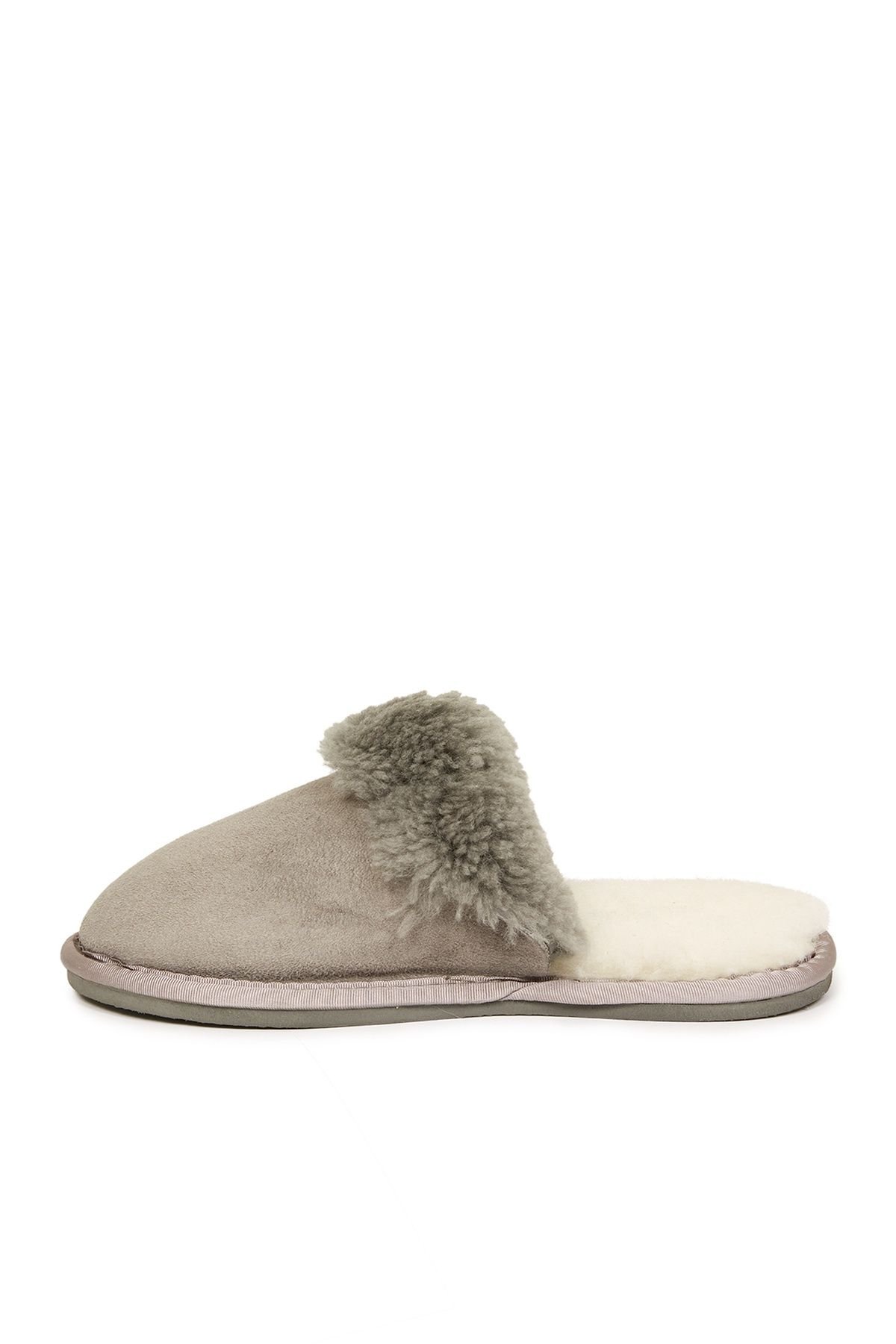 Celtic & Co Celtic & Co Women's Turnback Mules in Light Grey - 3