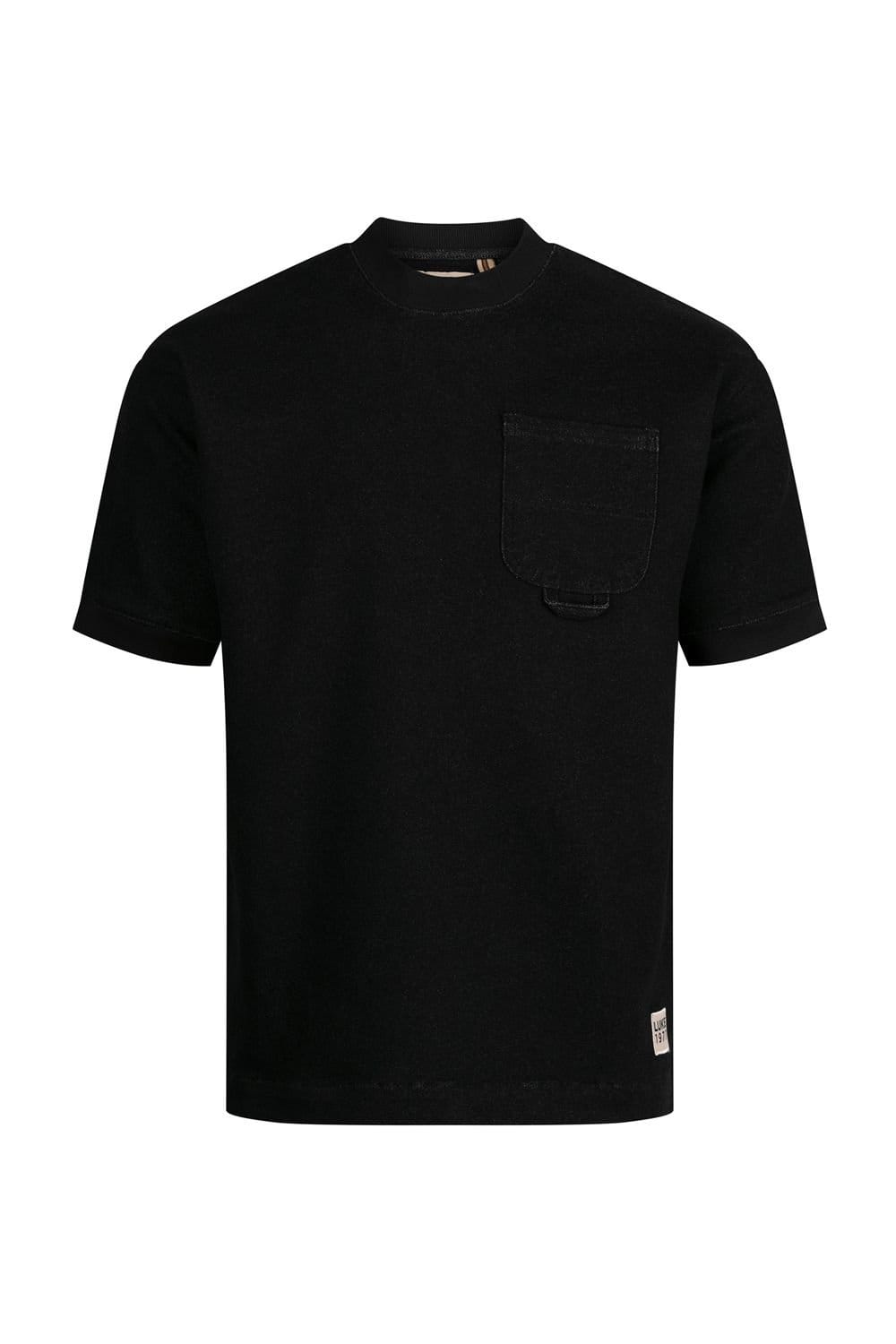 Luke 1977 Luke 1977 Men's Dovetail Carpenter Oversized T-shirt in Black - 4