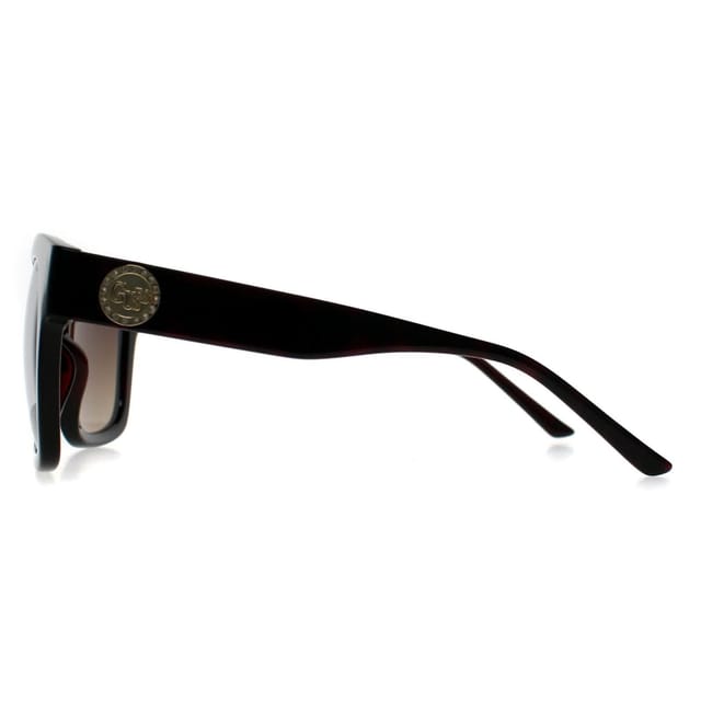 Guess Guess Women's Square Dark Havana Brown Gradient GF6128 - 3