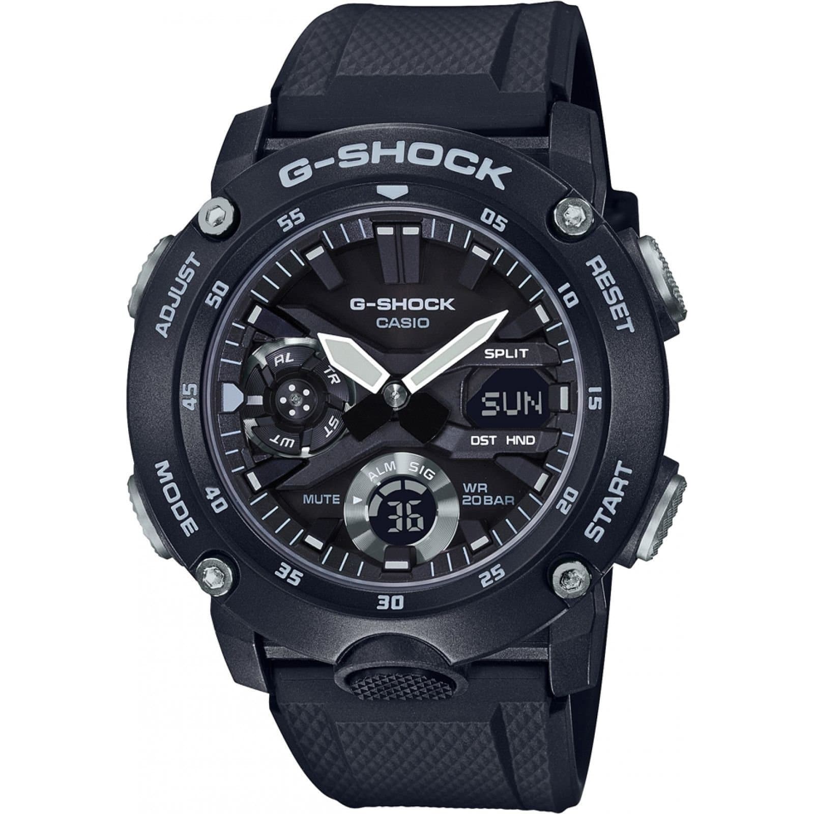 Casio Casio Men's GA-2000S-1AER G-Shock 49mm Quartz Watch in Black