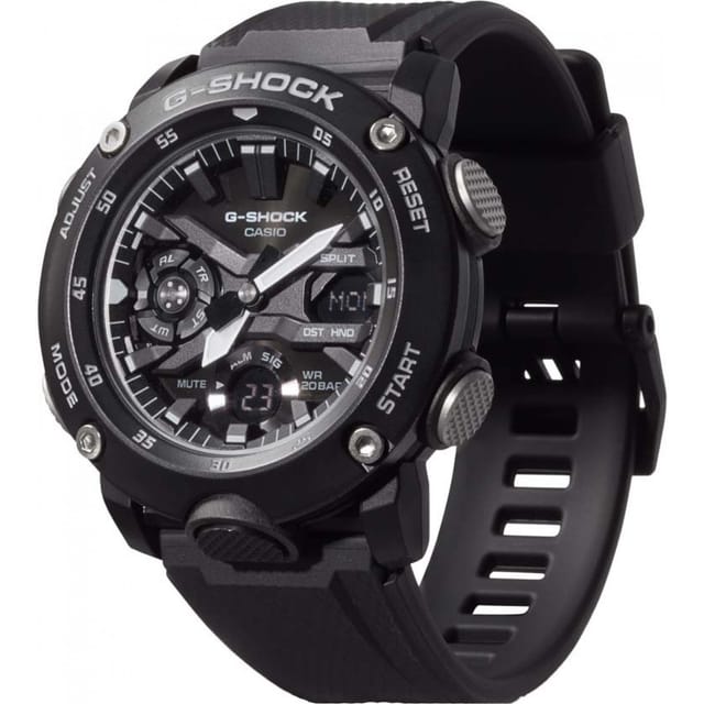 Casio Casio Men's GA-2000S-1AER G-Shock 49mm Quartz Watch in Black - 2