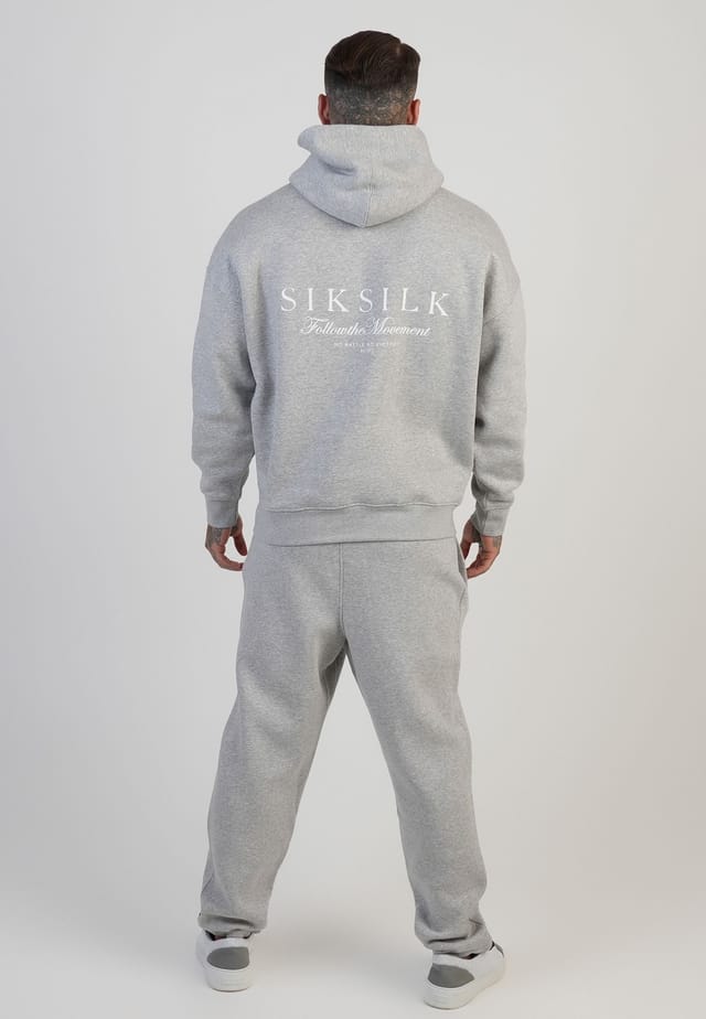 SikSilk SikSilk Men's Track Pants in Grey - 3