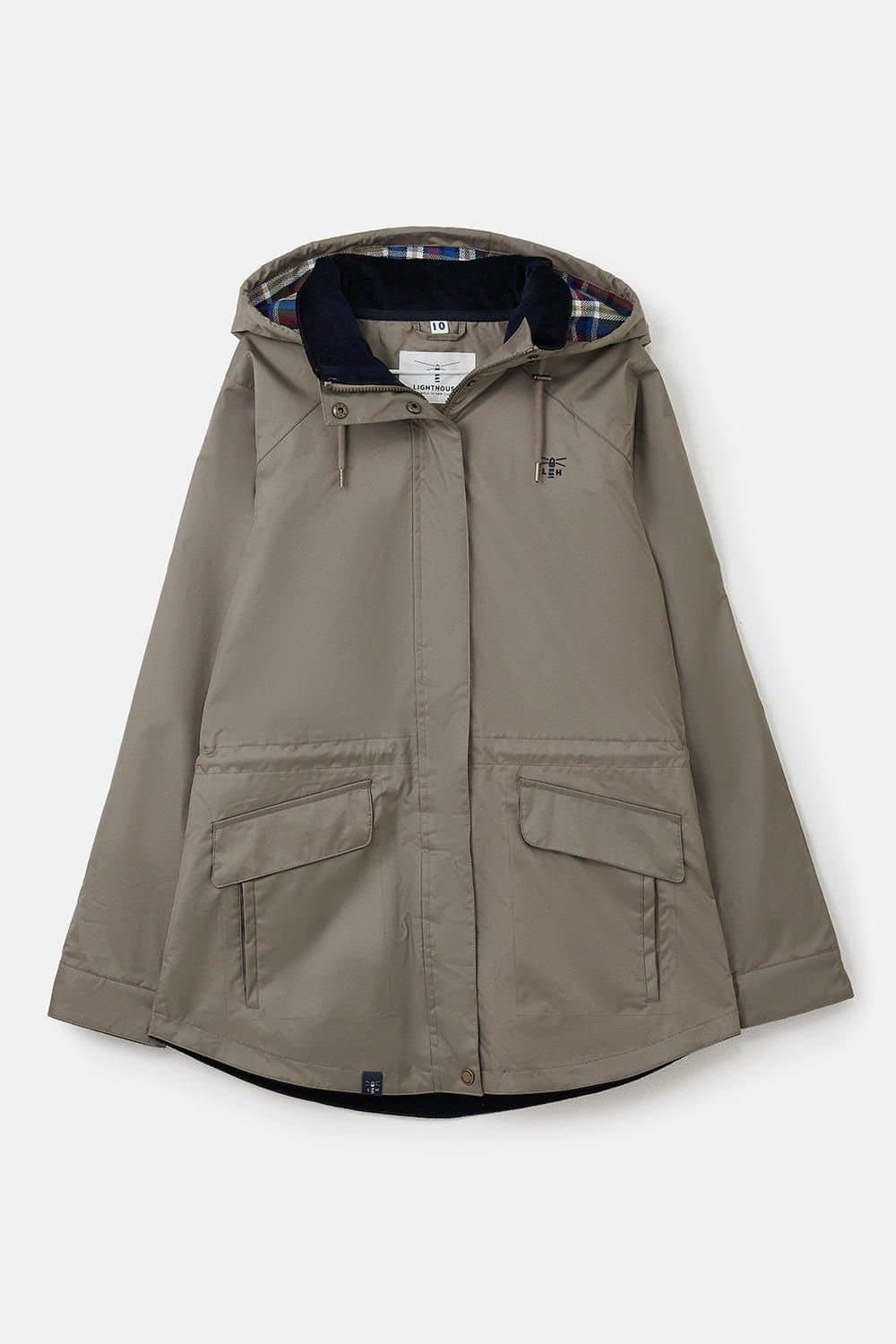 Lighthouse Clothing Lighthouse Clothing Men's Kendal Waterproof Raincoat Spring Summer Outdoor Coat in Light Brown