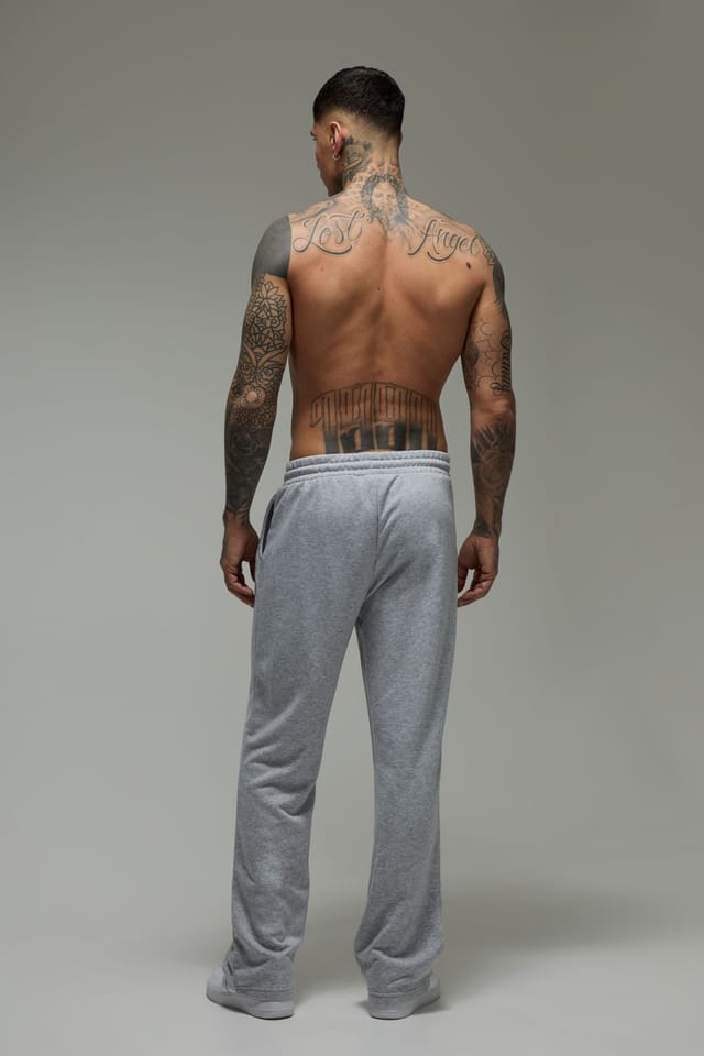 Training Dept. Training Dept. Men's Tall Training Dept Contrast Drawcord Straight Leg Jogger in Grey Marl - 2