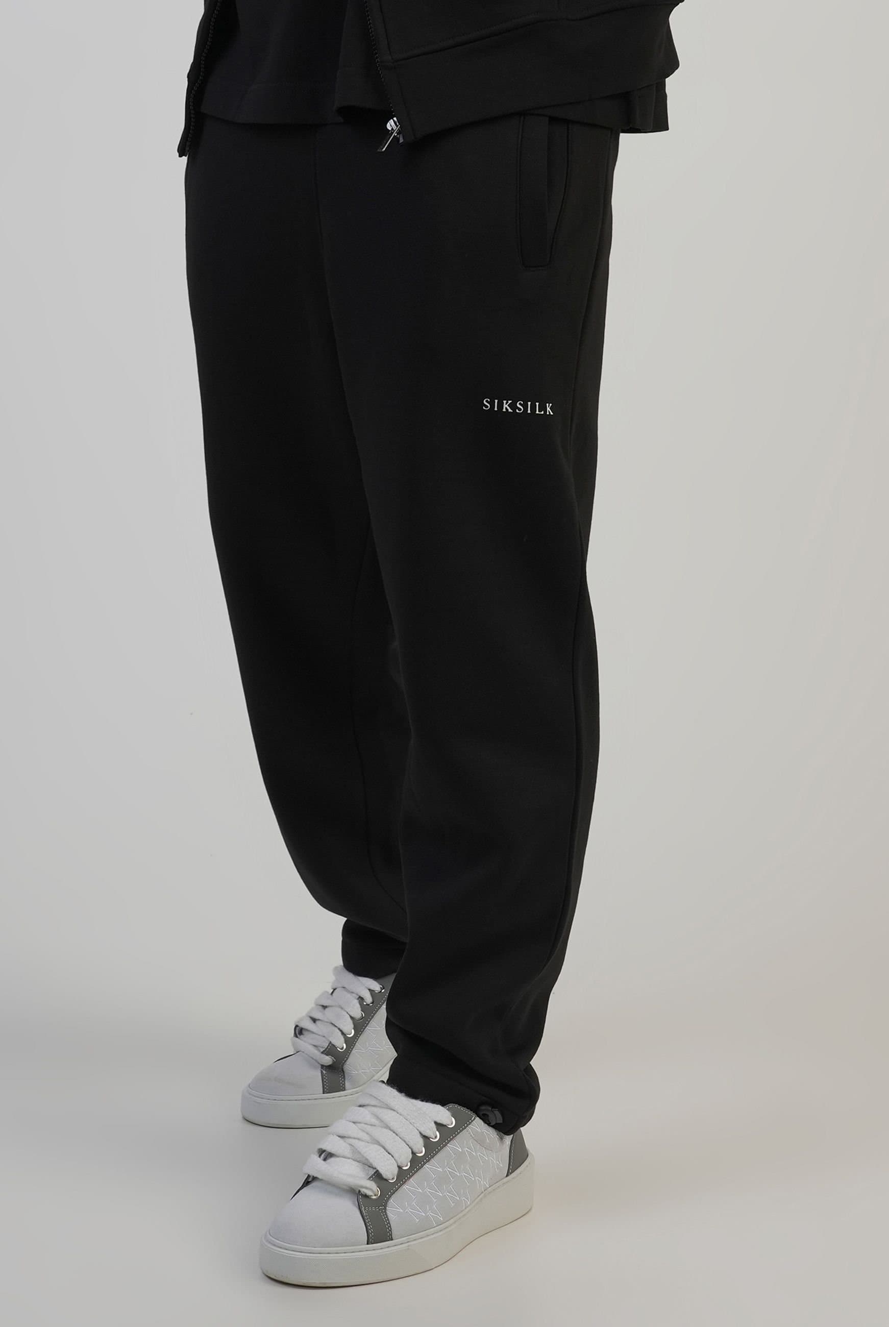 SikSilk SikSilk Men's Track Pants in Black