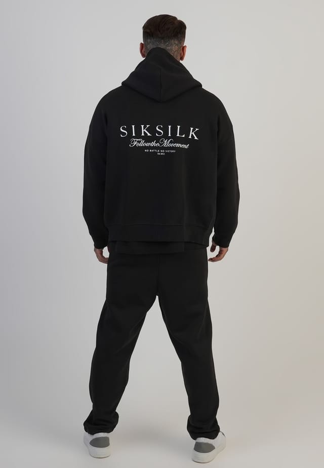 SikSilk SikSilk Men's Track Pants in Black - 3