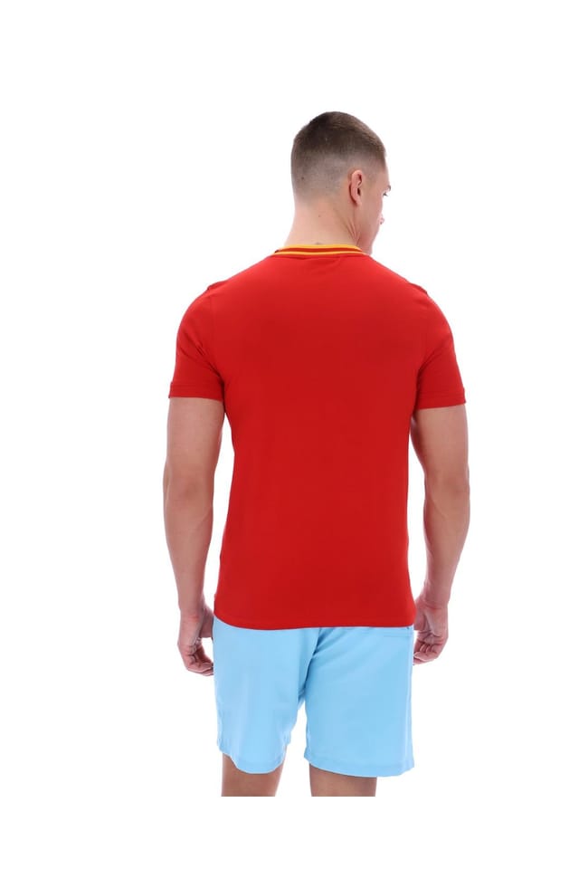 Sergio Tacchini Sergio Tacchini Men's Rainer FC T-Shirt Red - 2