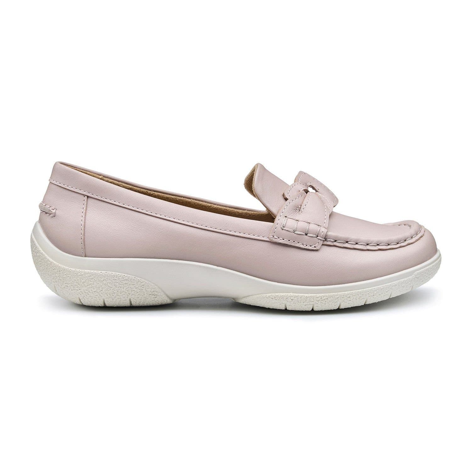 Hotter Hotter Women's Wide Fit 'Cabana' Loafers in Light Sand