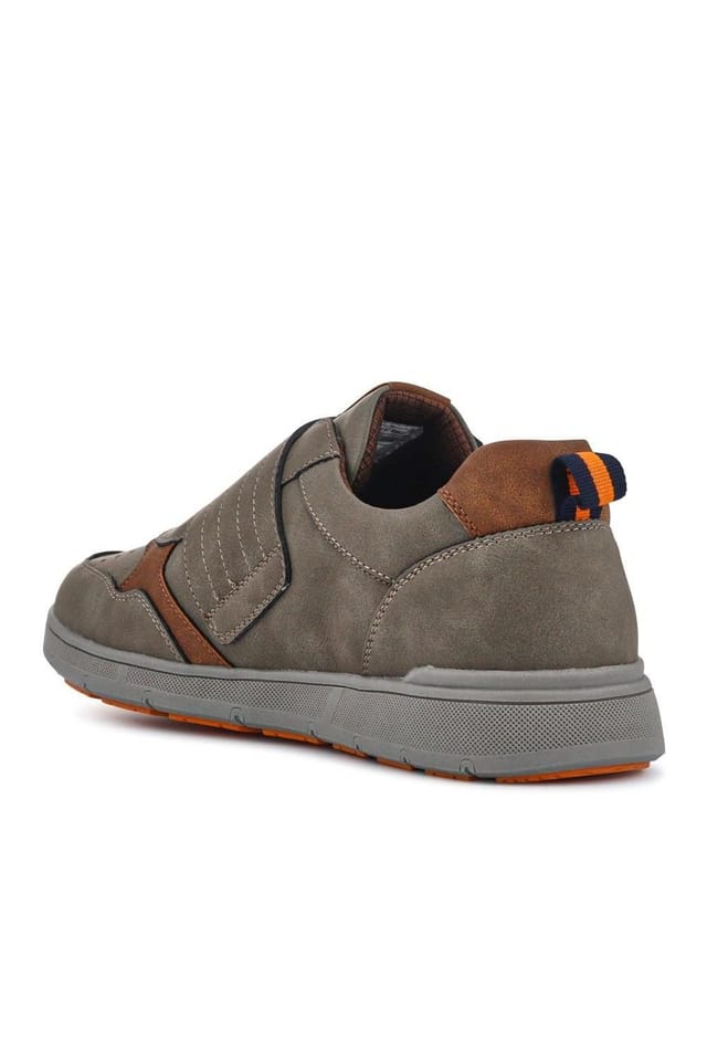 Pavers Pavers Men's Wide-Fit Touch-Fasten Comfort Shoes in Khaki - 3