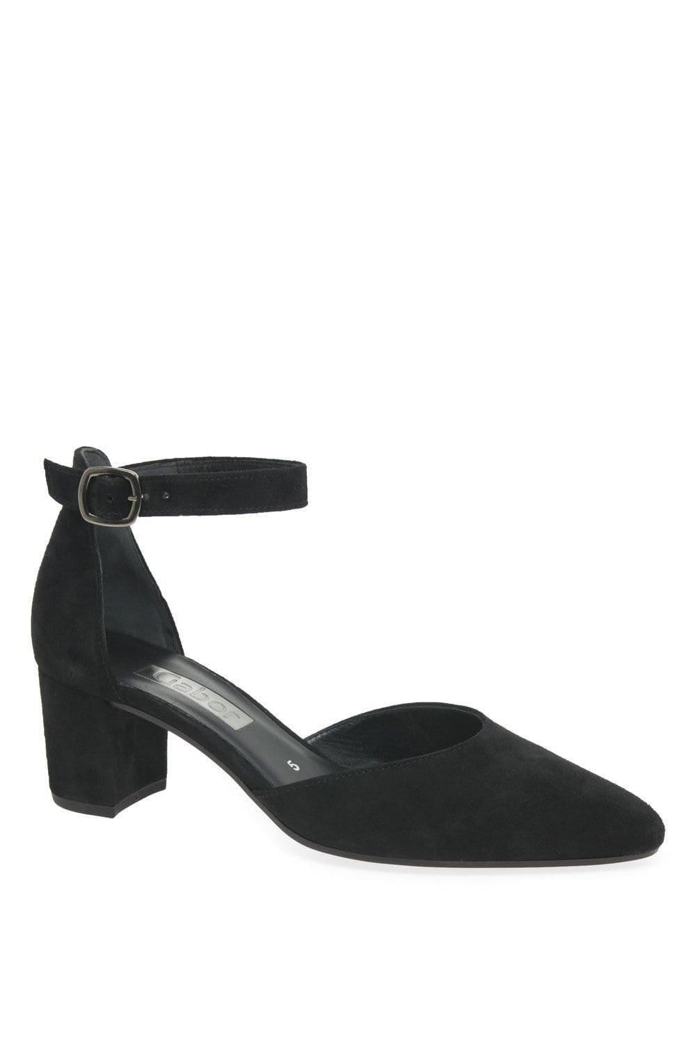 Gabor Gabor Women's 'Gala ' Open Court Shoes in Black - 4