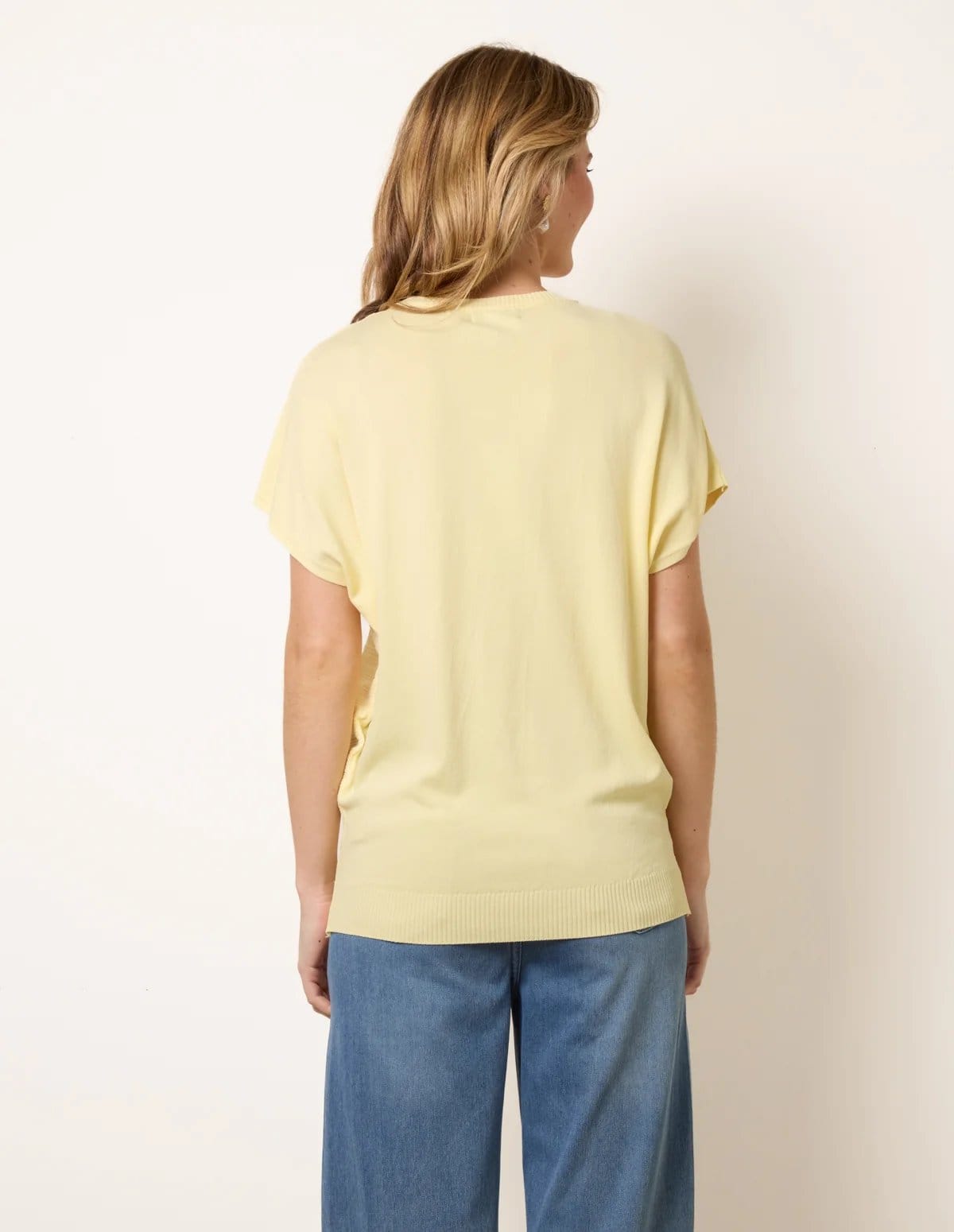 Blue Vanilla Textured Sleeveless Knit Top - 4