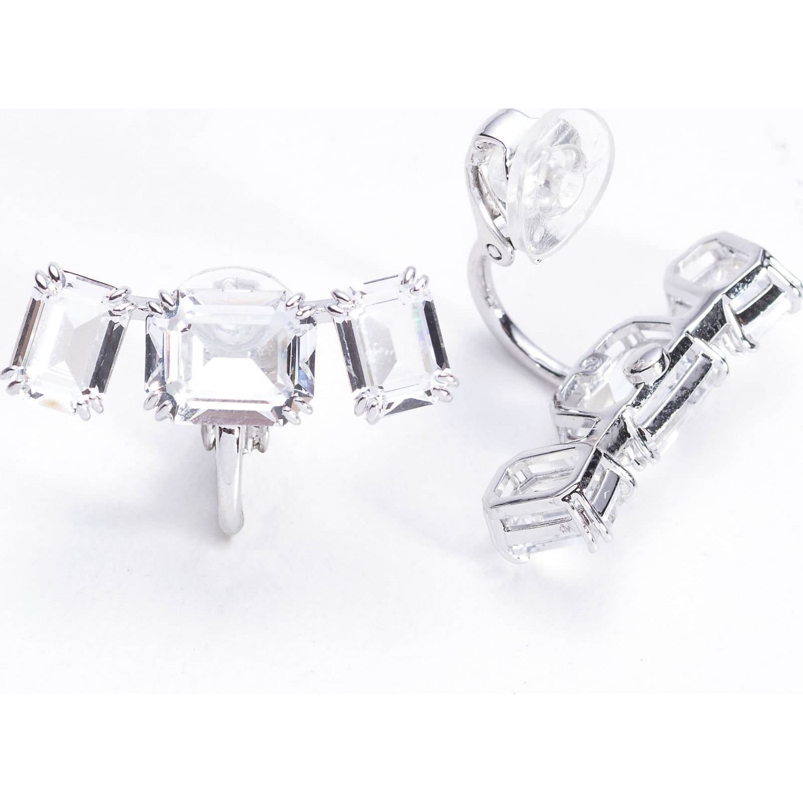 Swarovski Swarovski Women's 5701274 Millenia Pair Of Earrings in Silver