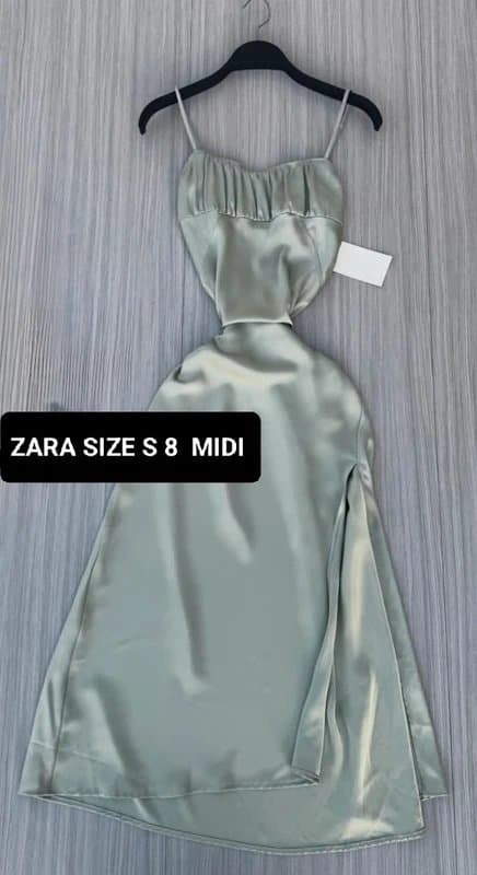 Zara ZARA satin silky dress Zara small size dress
