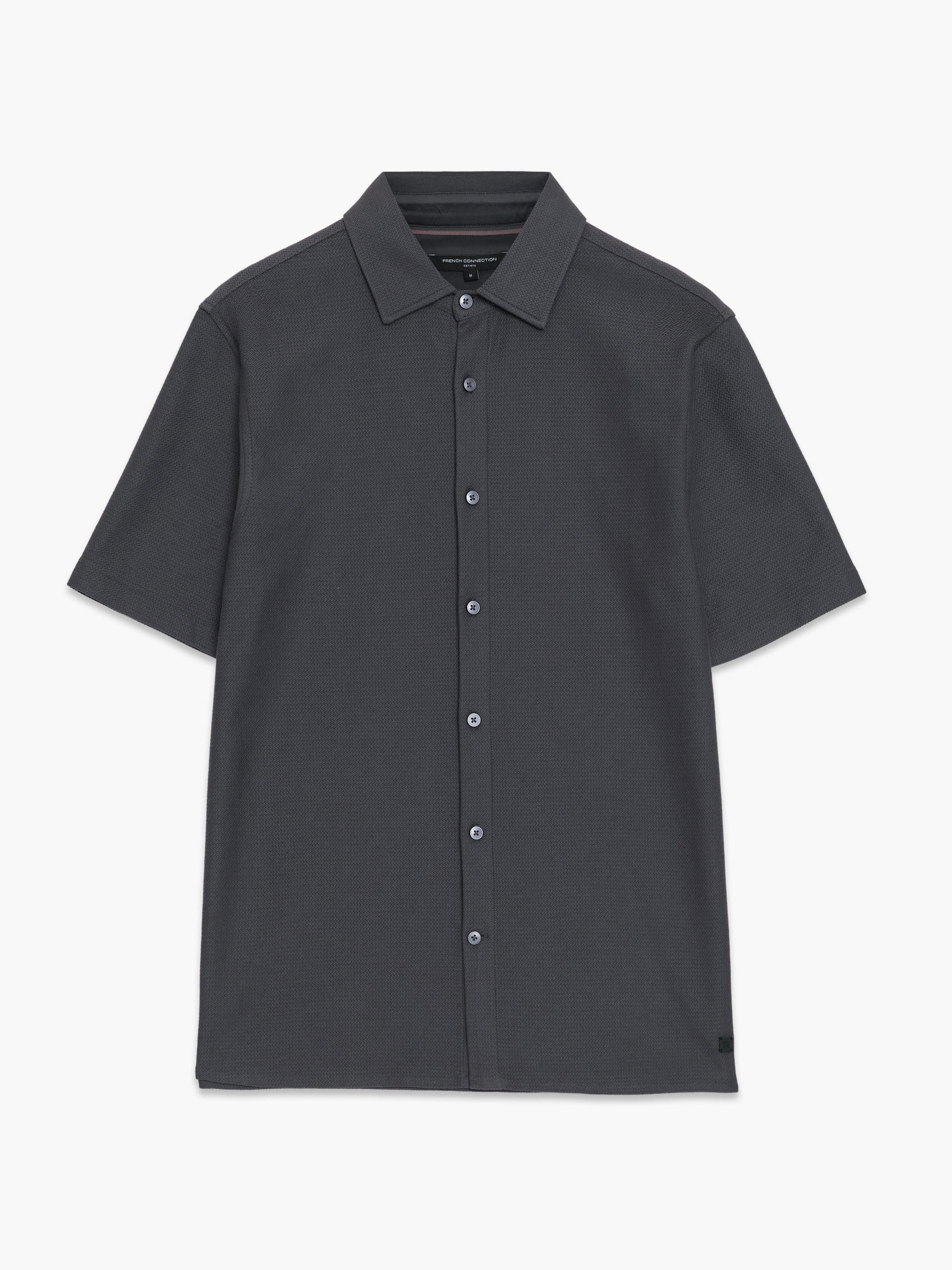 French Connection Dark Grey Knit Shirt