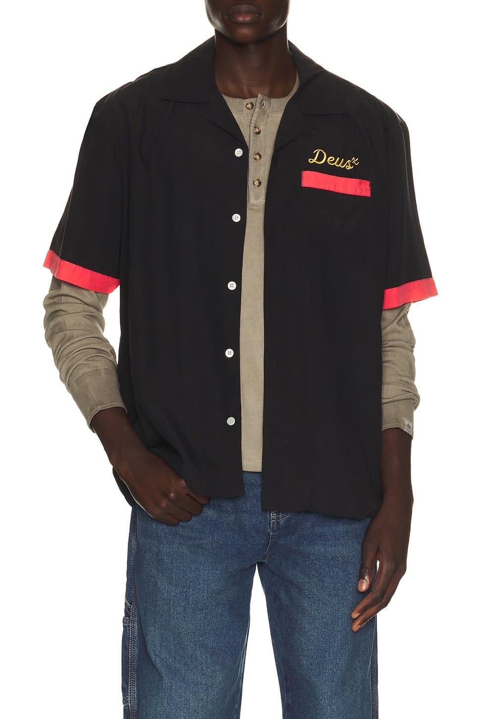revolve Hisssterical Bowling Shirt