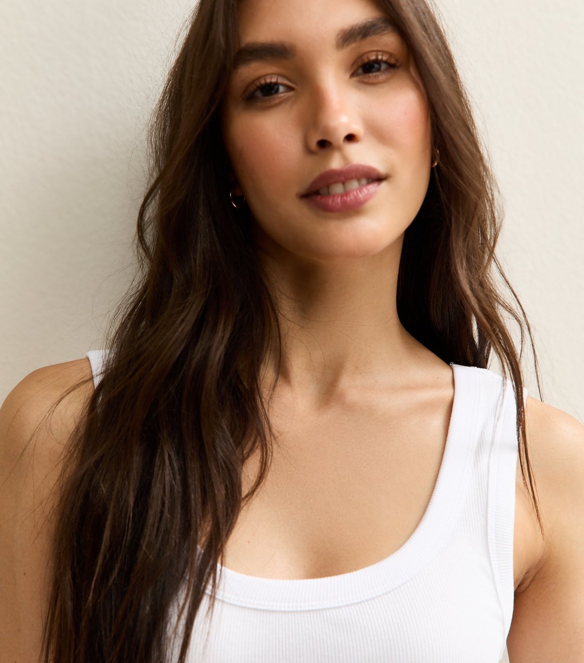 New Look Women's White Scoop Neck Vest New Look - 2