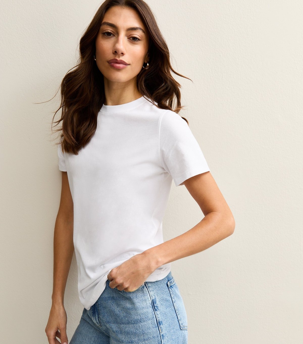 New Look Women's Tall White Regular T-Shirt New Look - 2