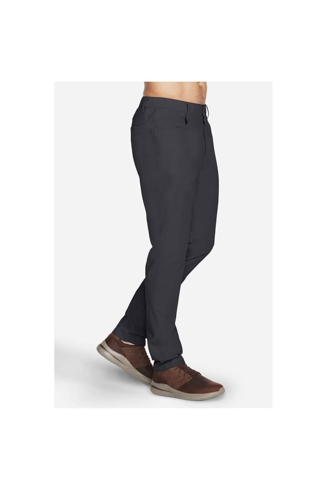 Skechers Skechers Men's GO WALK Premium 5 Pocket Pant in Charcoal - 3