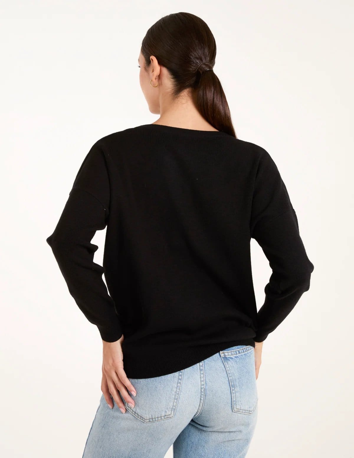 Blue Vanilla Evil Eye Sequin Jumper - 4