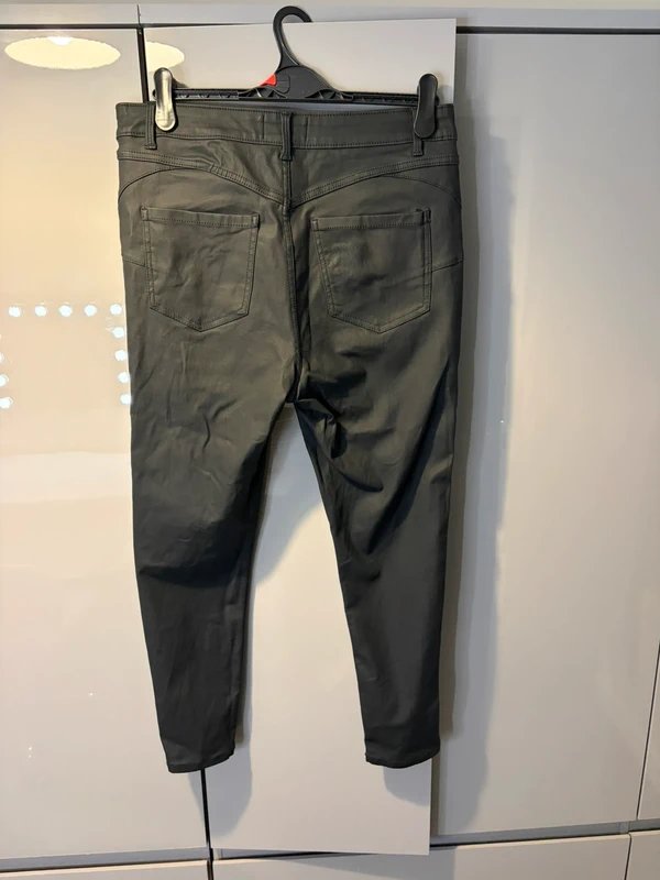 New Look New Look Leather look Trousers - 1