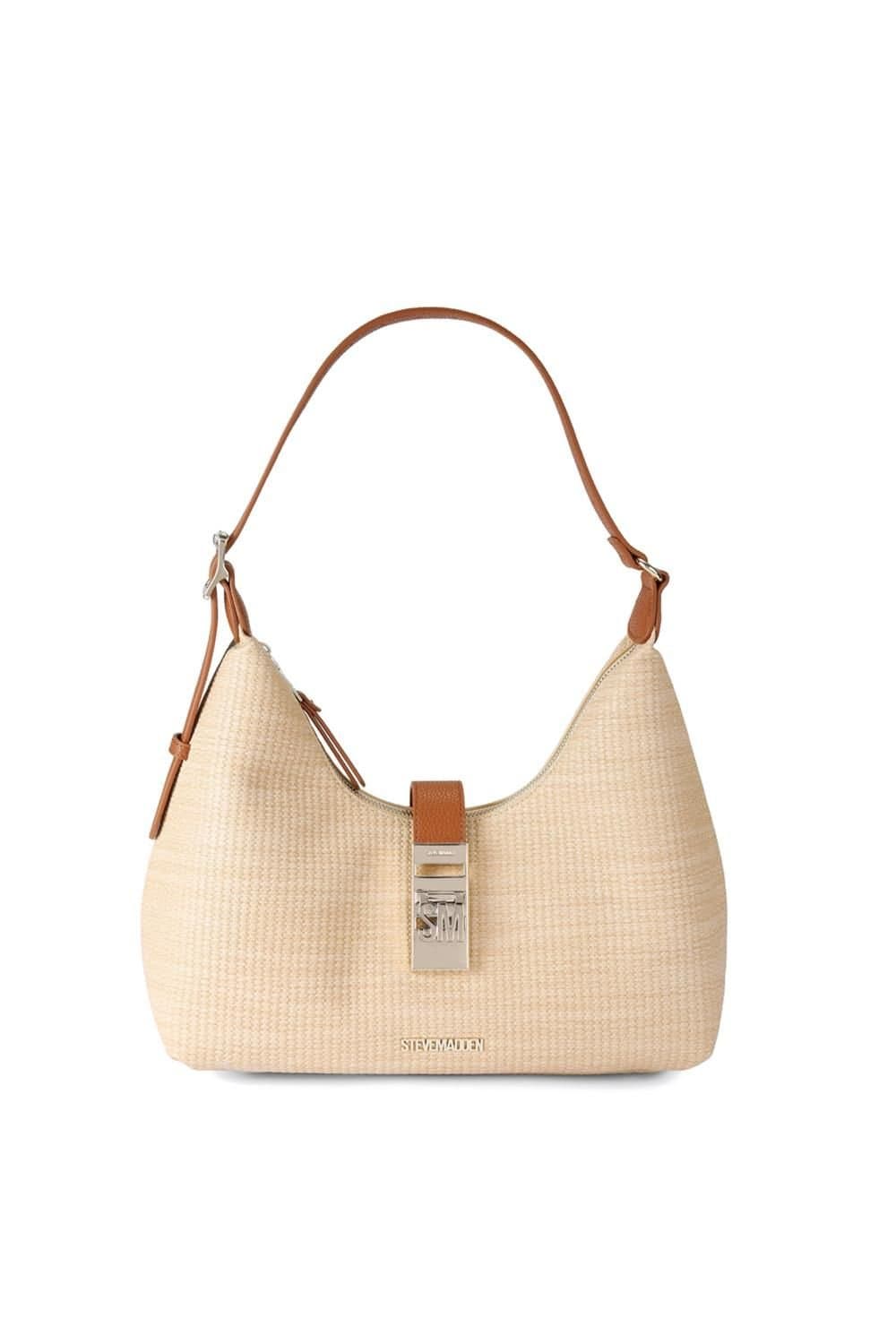 Steve Madden STEVE MADDEN Women's 'Ovie Bag Natural' in Beige