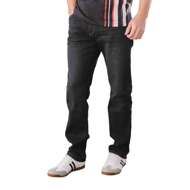 Lambretta Lambretta Men's Chester Straight Jeans in Dark Navy - 3