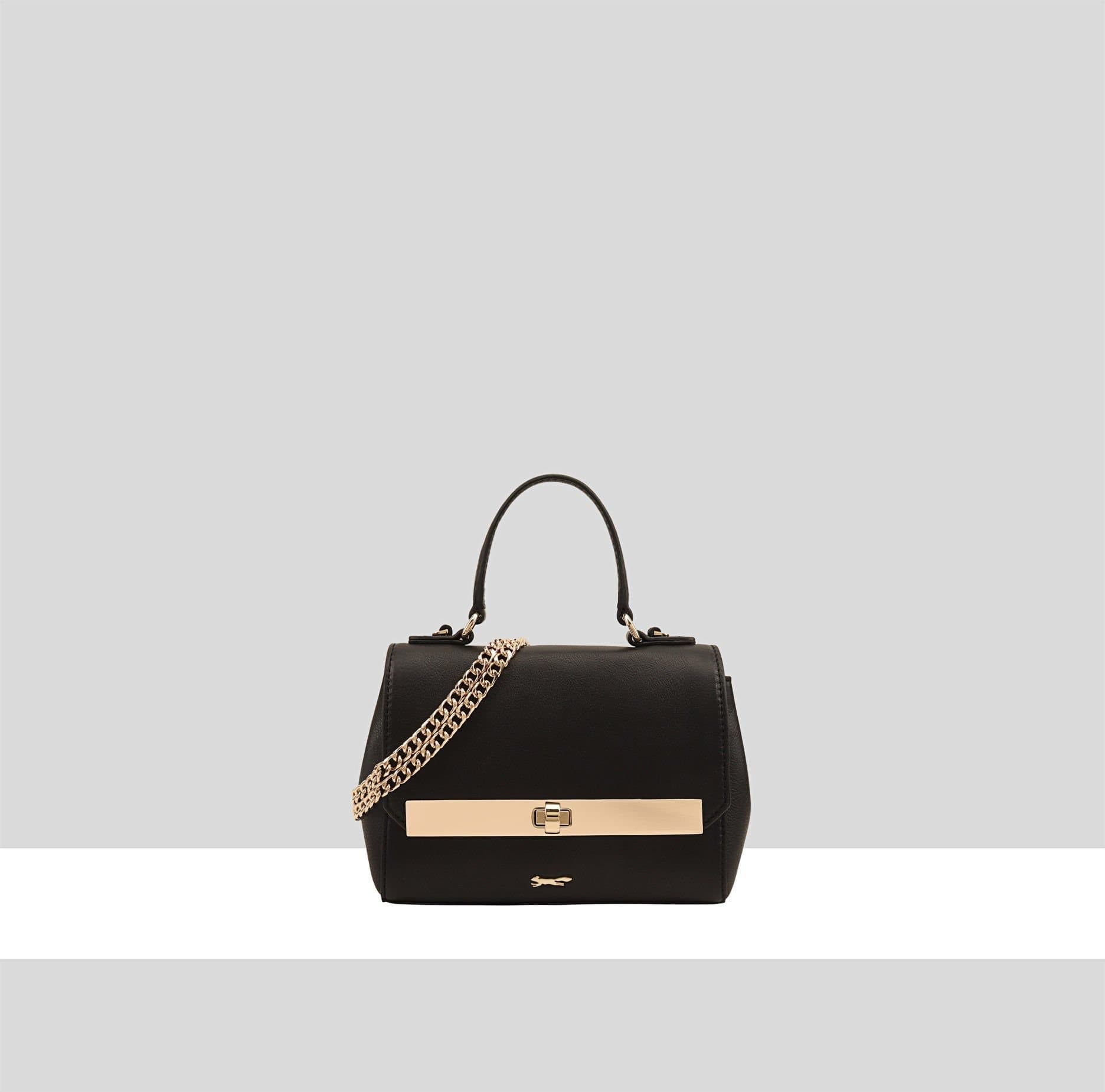 Paul Costelloe Paul Costelloe Black Leather Multi Way Bag
