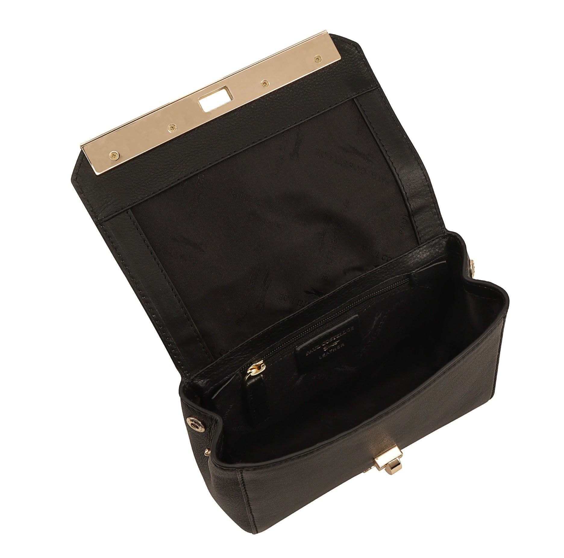 Paul Costelloe Paul Costelloe Women's Gambia Leather Multi Way Bag in Black - 4
