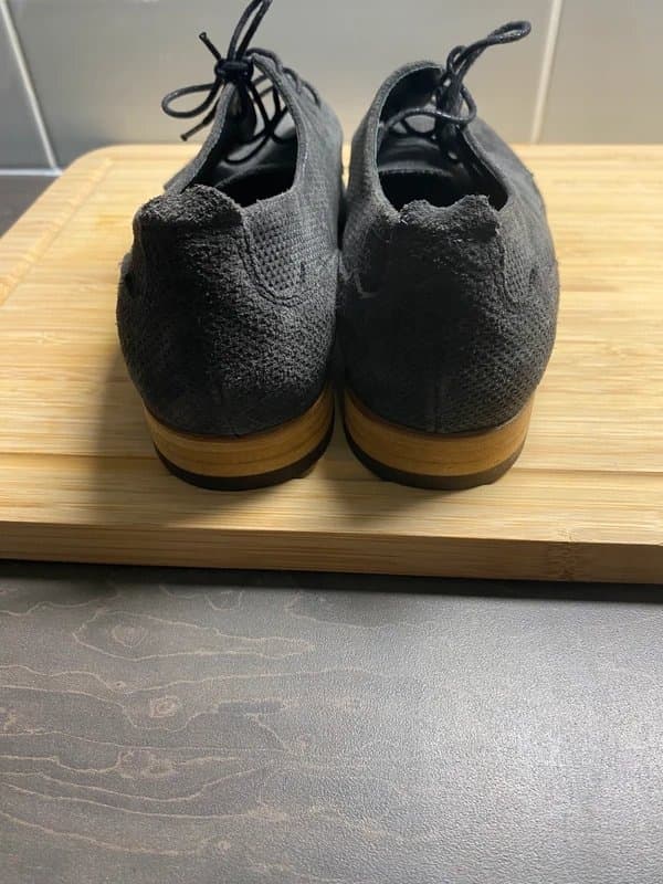 Seven boot lane 👞 Seven Boot Lane Juliet' Grey Suede Derby Shoes - Size 5