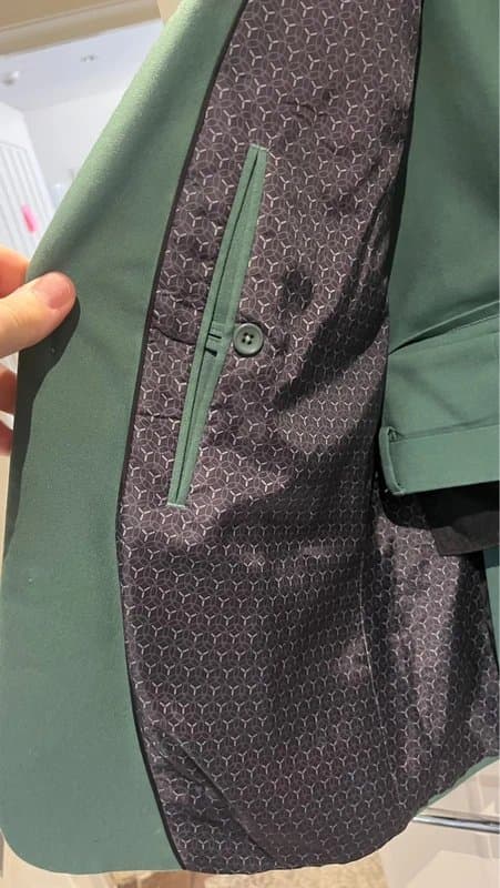 ASOS Pine Green asos slim fit suit