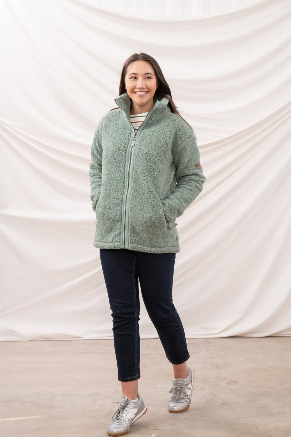 Lighthouse Clothing Lighthouse Clothing Women's Cobh Fleece in Teal - 2
