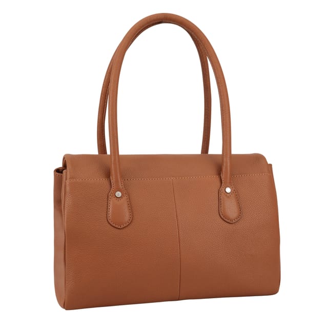 Dents Dents Women's Ashbourne Leather Handbag in Tan - 2