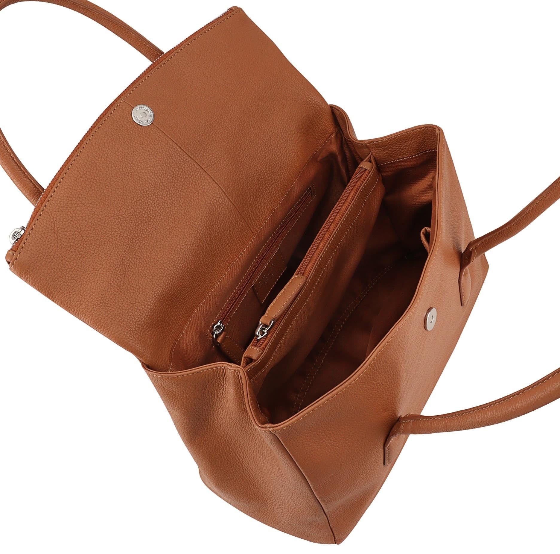 Dents Dents Women's Ashbourne Leather Handbag in Tan - 4