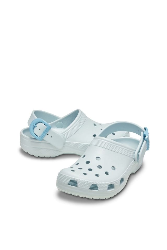 Crocs Crocs Women's Classic Buckle Clog in Light Blue - 3