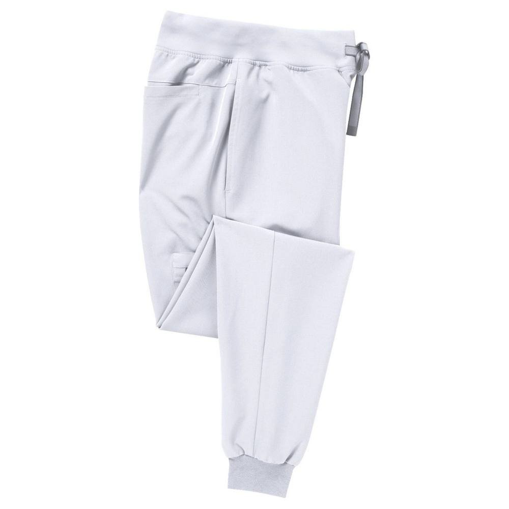 Onna Onna Women's Energized Stretch Jogging Bottoms in White - 3
