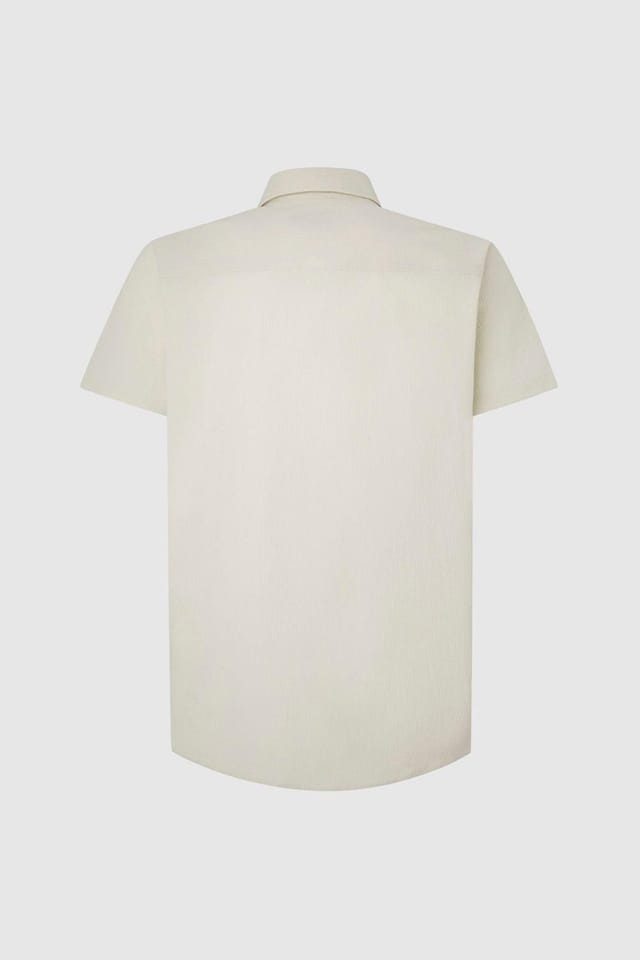 Pepe Jeans Pepe Jeans Men's Cotton Pes Seersucker Stone - 2