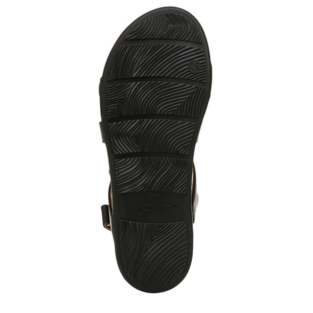 Vionic Vionic Women's Cypress Strappy Sandals in Black - 3