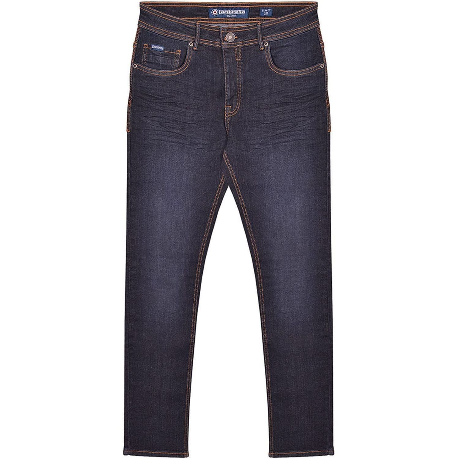 Lambretta Lambretta Men's Stafford Slim Jeans in Dark Navy
