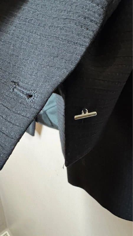 Zara Zara basic black sleeveless blazer waistcoat – size M – bnwot