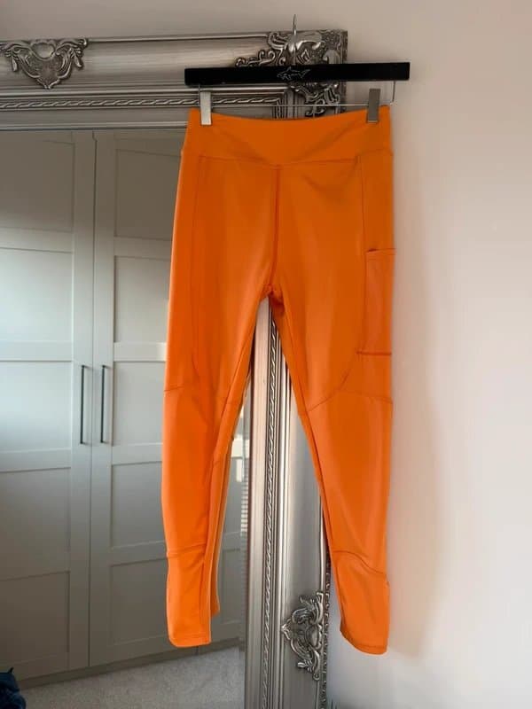 ASOS Bright orange gym leggings