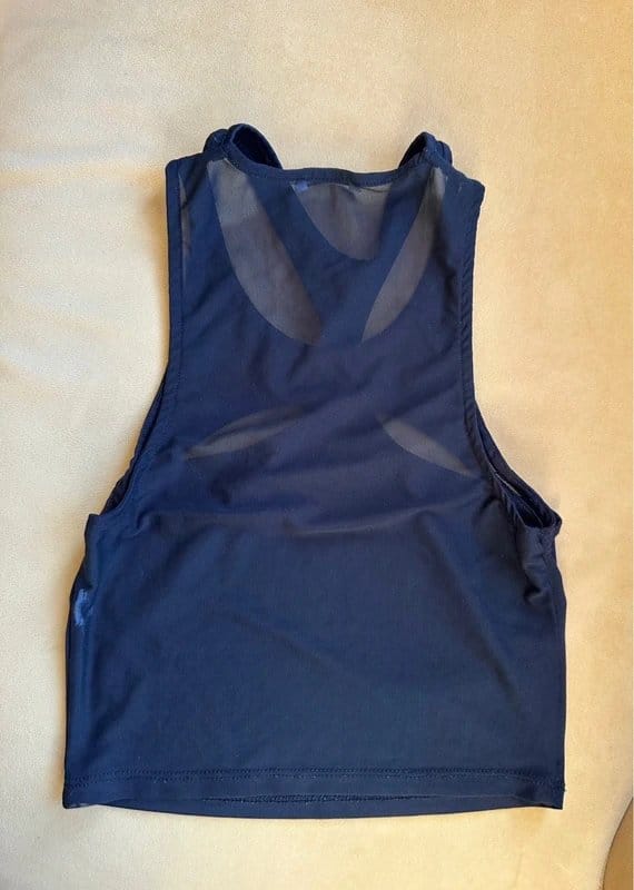 Bershka Black Halter-Neck Crop Top