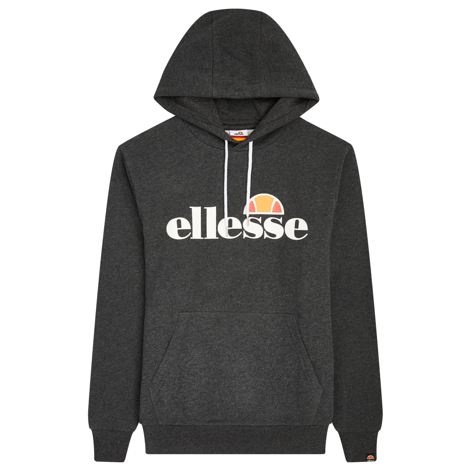 Ellesse Ellesse Men's SL Gottero OH Hoody in Dark Grey