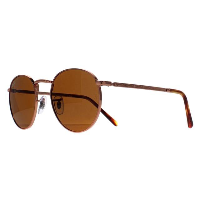 Ray-Ban Ray-Ban Men's Round Rose Gold Brown RB3637 New Round - 2