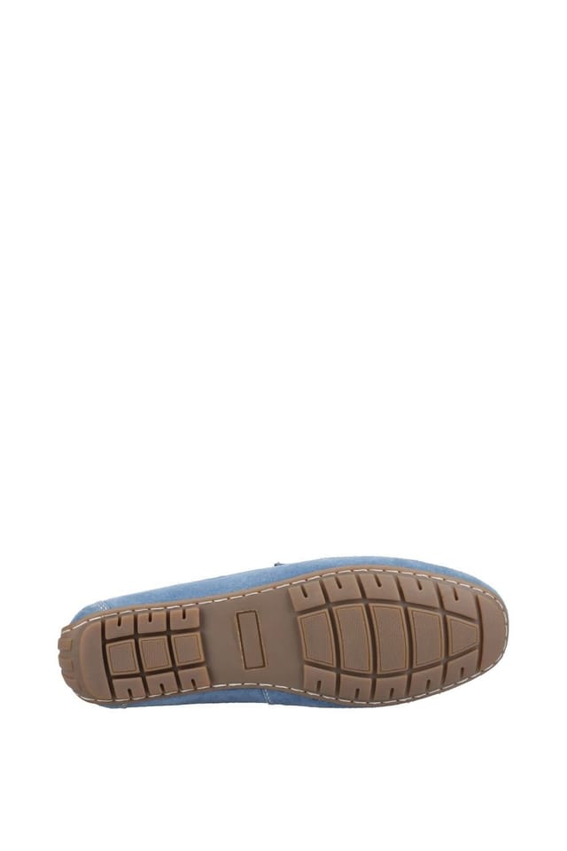 Hush Puppies Hush Puppies Men's Ralph Suede Shoe in Blue - 3