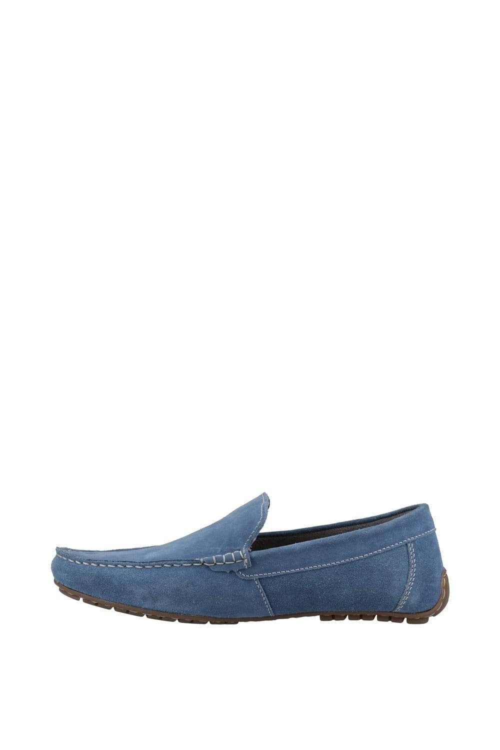 Hush Puppies Hush Puppies Men's Ralph Suede Shoe in Blue - 4