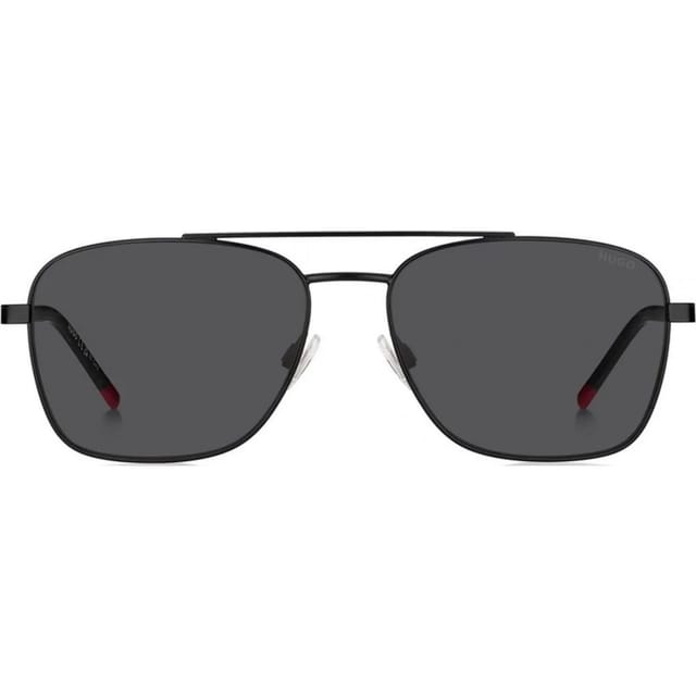 HUGO HUGO Men's HG-1269-S-003 Square/Rectangle Sunglasses in Black - 2